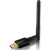 Wifi Adapter Single Antenna AC 600Mbps Dual Band 5Ghz / 2.4Ghz Long Range Wireless Adapter Support for Win Vista /7/8.1/10/XP/MAC 10.6-10.15